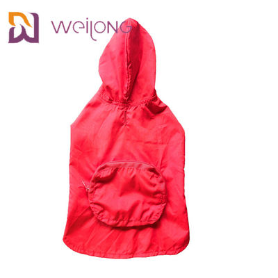 Bolso Mesh Lining Xl Dog Raincoat del impermeable del animal doméstico de la abertura del velcro