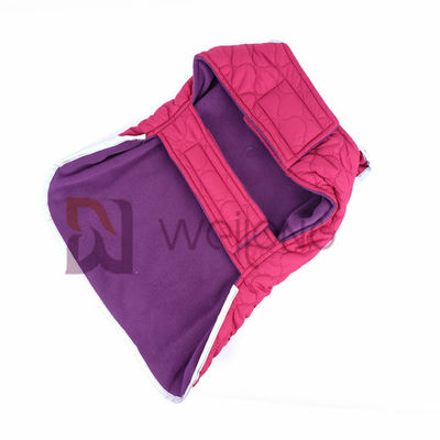 El perro reversible a prueba de viento de la tela escocesa cubre la chaqueta impermeable del perro de la pongis polivinílica reflexiva de la raya