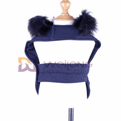 La pequeña chaqueta grande del paño grueso y suave del perro de la felpa de las lanas desmontables del cuello cubre para el invierno BSCI