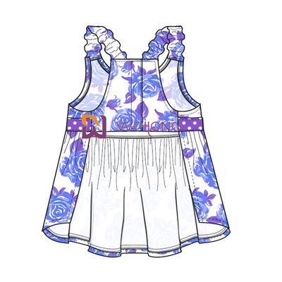 Impresión Hawaii Rose Customized Strap Dog Dress de Digitaces para el animal doméstico