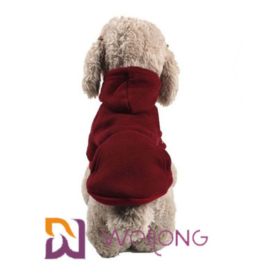 Camisas del perrito de la sudadera con capucha del otoño/del invierno BSCI para el color adaptable de los perros