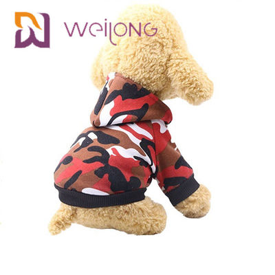 La camiseta del ANIMAL DOMÉSTICO modificó sudadera con capucha/la camiseta del perro para requisitos particulares del camuflaje de la impresión de Digitaces