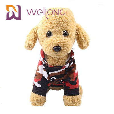 La camiseta del ANIMAL DOMÉSTICO modificó sudadera con capucha/la camiseta del perro para requisitos particulares del camuflaje de la impresión de Digitaces