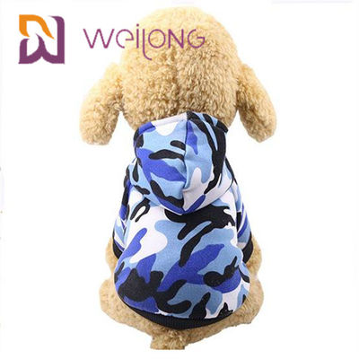 La camiseta del ANIMAL DOMÉSTICO modificó sudadera con capucha/la camiseta del perro para requisitos particulares del camuflaje de la impresión de Digitaces