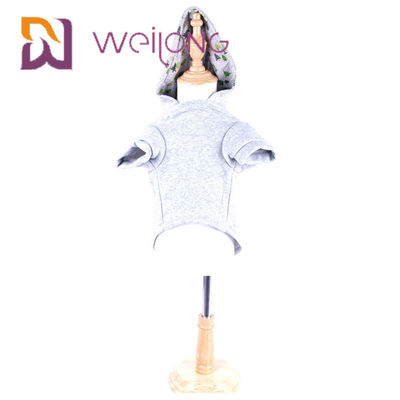 Camiseta envuelta corta de E Cat Dog Fleece Hoodie Cotton