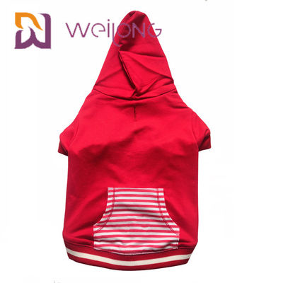Sudadera con capucha modificada para requisitos particulares CVC de la Navidad del perro casero de la casa de la impresión en color para el otoño/el invierno