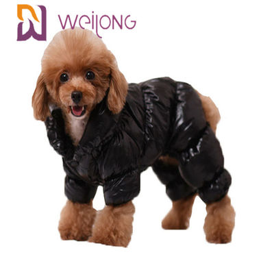 Pijamas impermeables coloridos del perro de la tela de la perla para los pequeños perros de los perros grandes