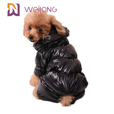 Pijamas impermeables coloridos del perro de la tela de la perla para los pequeños perros de los perros grandes