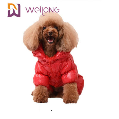 Pijamas impermeables coloridos del perro de la tela de la perla para los pequeños perros de los perros grandes