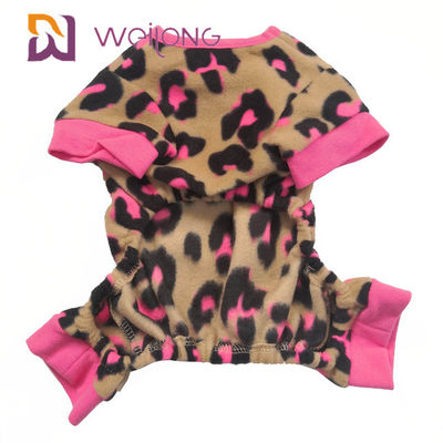 Pijamas lindos del perro del modelo del arco del animal doméstico de los pijamas del animal doméstico del calor adaptable de la ropa