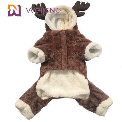 Los pijamas adaptables Onesie del perro del reno de Cosplay modificaron para requisitos particulares