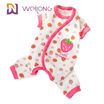 Pijamas Onesie BSCI/WMT/ISO9001 del perro del Xl del verano del arreglo para requisitos particulares de la impresión de Digitaces