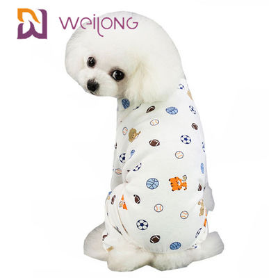 Camiseta llena de Cat Pet Holiday Pajamas Printed del perro del arreglo para requisitos particulares de Kweilong