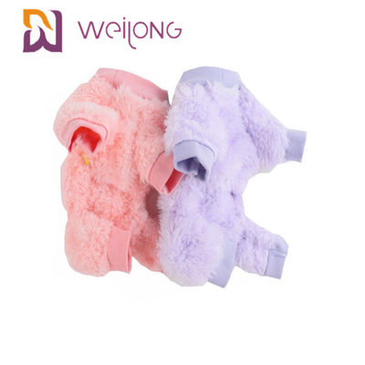 Pijamas lindos respirables del perro de Cat Pet Pajama Poly Soft Sherpa del perro