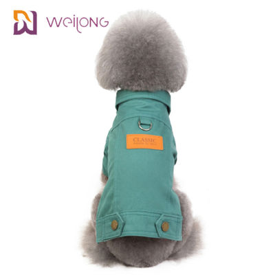 Capa modificada para requisitos particulares Sherpa suave del animal doméstico de la lona de algodón que alinea el abrigo de invierno del perrito