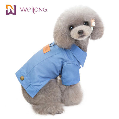 Capa modificada para requisitos particulares Sherpa suave del animal doméstico de la lona de algodón que alinea el abrigo de invierno del perrito
