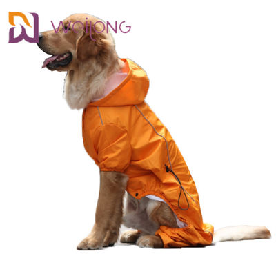 Impermeable reflexivo del perro lleno del arreglo para requisitos particulares del impermeable del animal doméstico de la raya de la seguridad