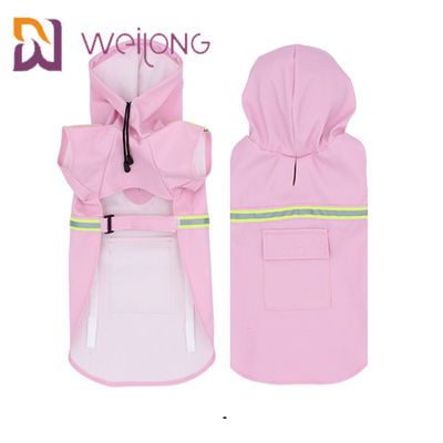 Chaqueta reflexiva impermeable XS - tamaño de la lluvia del perro de la chaqueta de la cazadora del perro del XL