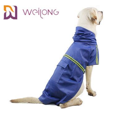 Chaqueta reflexiva impermeable XS - tamaño de la lluvia del perro de la chaqueta de la cazadora del perro del XL