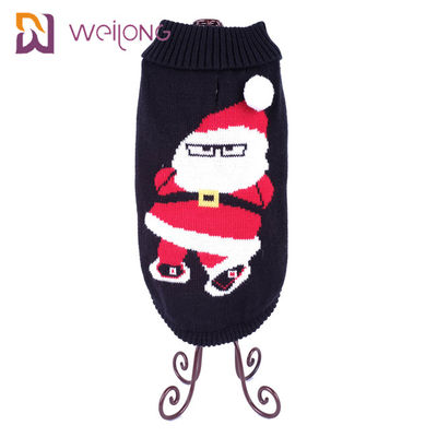 Navidad Jumper Knit Clothes del perrito de la Navidad del Año Nuevo de los suéteres del día de fiesta del perro del muñeco de nieve