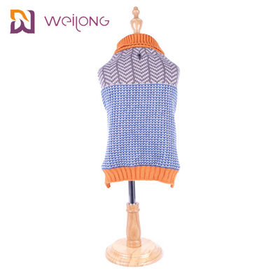 El suéter clásico Jumper Coat Warm Pet Winter del animal doméstico del tejido en cable viste los equipos para los gatos de los perros