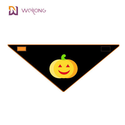 Halloween diseña el largo de la espalda 15&quot; del popelín de algodón del pañuelo del animal doméstico de WMT - 24&quot; bufanda de encargo del perro