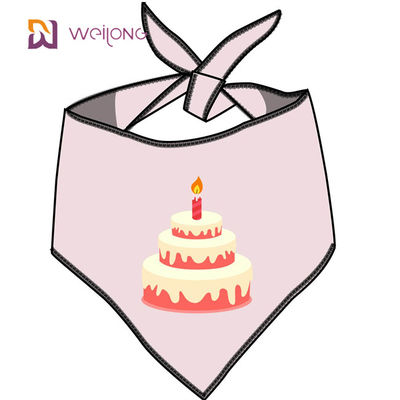 El pañuelo del animal doméstico del modelo de la magdalena para los accesorios del equipo del cumpleaños va de fiesta fuentes