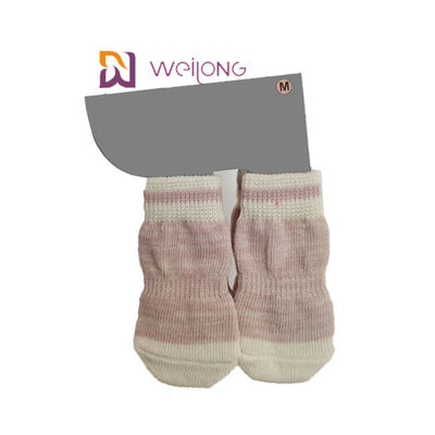 Modelos que hacen punto de Paw Protection Dog Traction Socks del calcetín interior del perro
